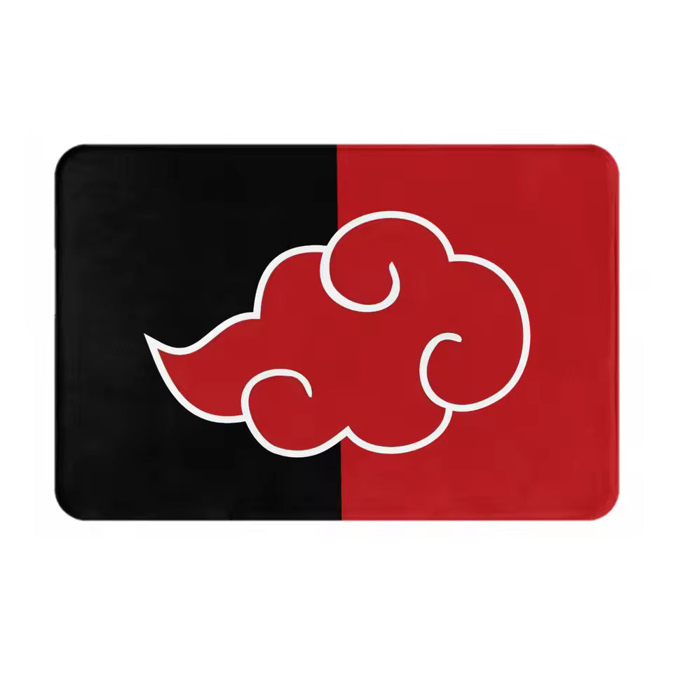 Anime Narutos Akatsuki Cloud Doormat