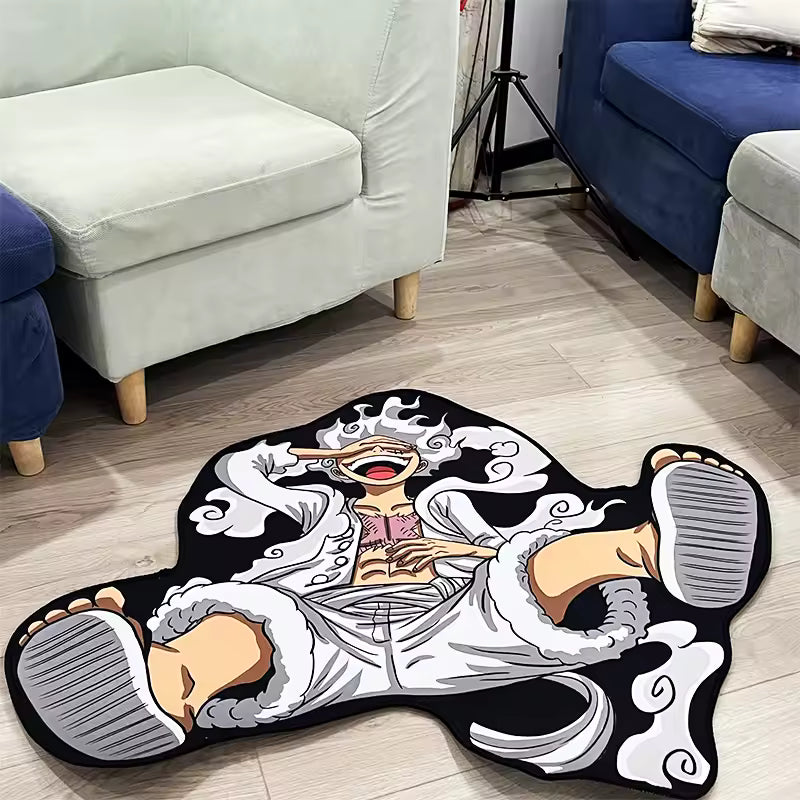 One Piece Luffy Plush Custom Anime Rug