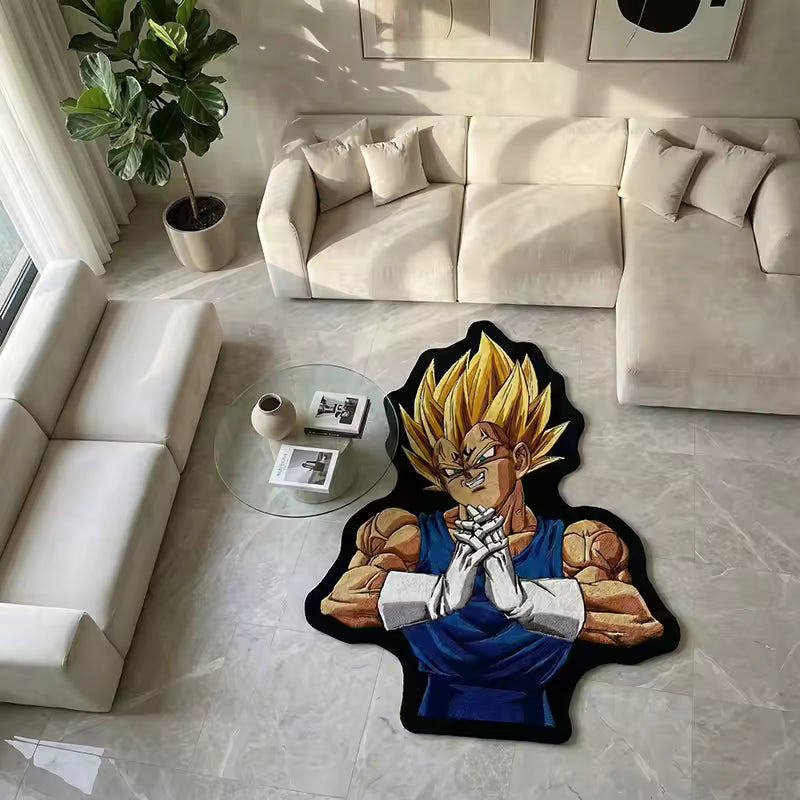 Anime DragonBall Vegeta Design Rug